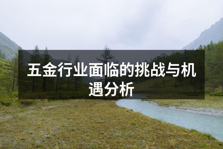 五金行业生产线示意图
